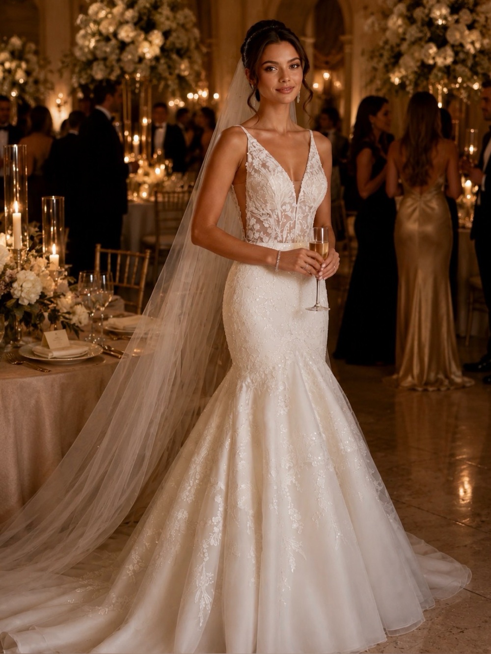 Justin Alexander Jolene Wedding Gown